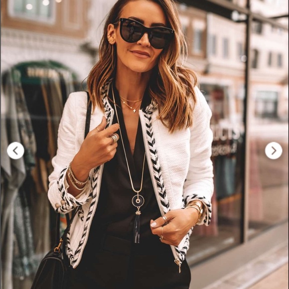 White House Black Market Jackets & Blazers - Tweed Nautical jacket